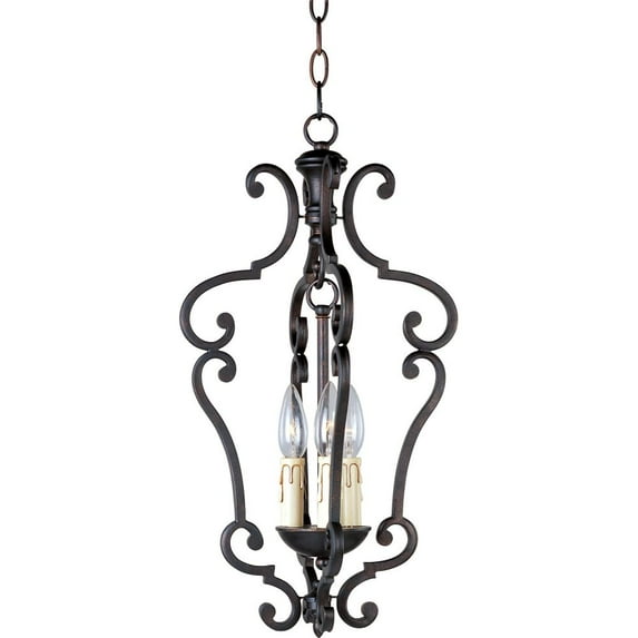 Maxim Lighting - Three Light Entry Foyer Pendant - Entry Foyer Pendant -