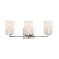 thumbnail image 1 of 21283SWSN Maxim Lighting Dart 3 Light Bath Vanity Approved for Damp Locations-Satin Nickel Finish, 1 of 5