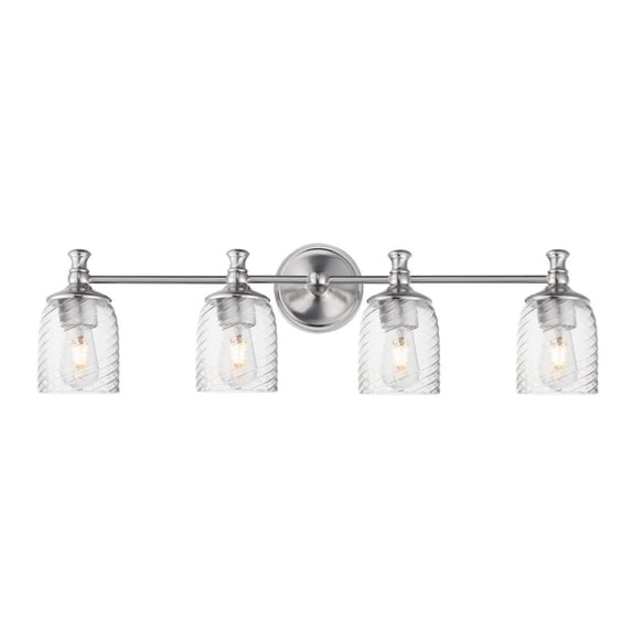 Maxim Lighting - Swirl - 4 Light Bath Vanity-9 Inches Tall and 32.5 Inches