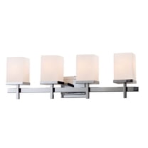 Maxim 2154SWPC Tetra 4-Light Bath Vanity Wall Light, Polished Chrome