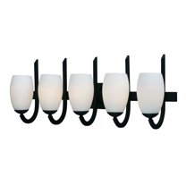 Maxim 21645SWTXB 32 in. Taylor 5 Light Textured Black Bath Vanity Wall Light - E26 Medium