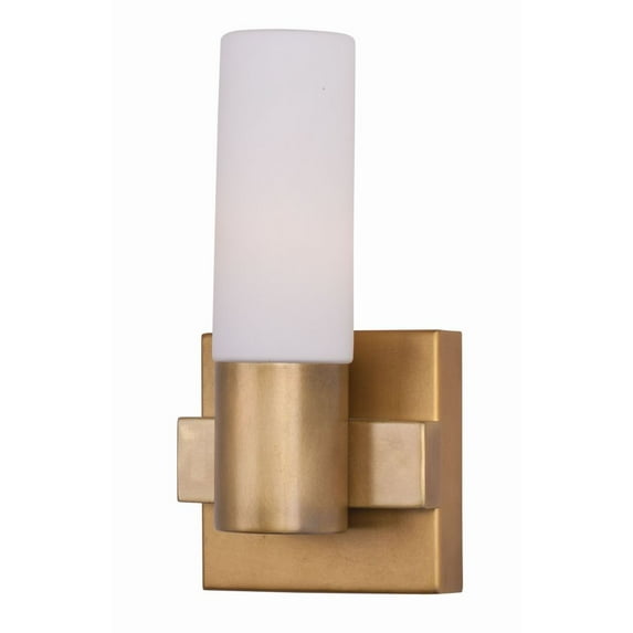 Maxim 22411SWNAB Contessa 1-Light Wall Sconce, Natural Aged Brass