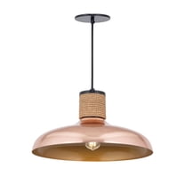 22494CP-Maxim Lighting-Bingham - 1 Light Large Pendant-8.5 Inches Tall and 17 Inches Wide-Copper Finish