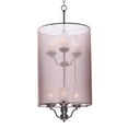 thumbnail image 1 of Maxim Lighting Lucid - Six Light Pendant, Oil Rubbed Bronze Finish with Tan Sheer Shade, 1 of 2