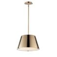 thumbnail image 1 of 25174DBZHR-Maxim Lighting-Carlo - 24W 1 LED Pendant-8 Inches Tall and 13.75 Inches Wide, 1 of 2