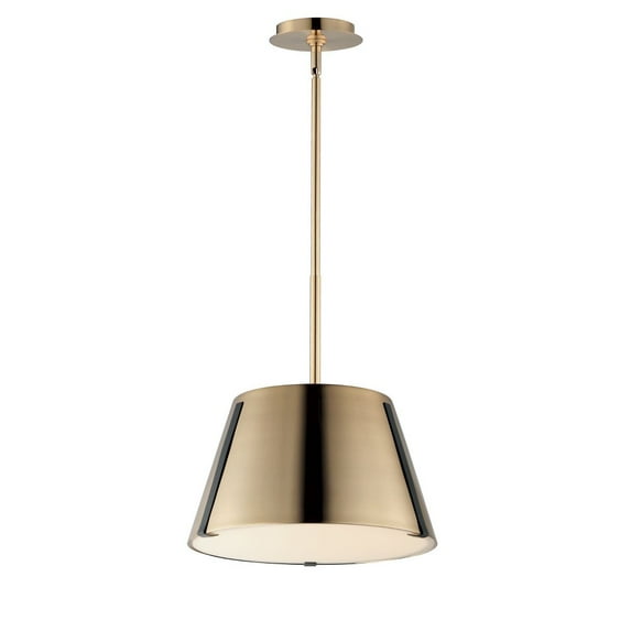 25174DBZHR-Maxim Lighting-Carlo - 24W 1 LED Pendant-8 Inches Tall and 13.75 Inches Wide