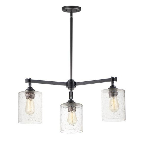 Maxim 25273SSBZ Stonehenge-Transitional Chandelier, Bronze