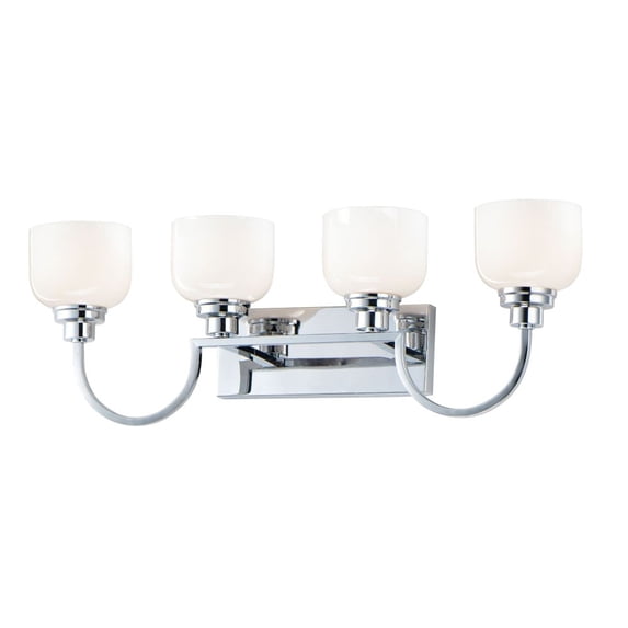 Maxim Swale 4-Light Bath Vanity - Polished Chrome - 26064WTPC