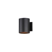 Maxim 26101BK 7.25 in. Outpost 1-Light Outdoor Wall Sconce, Black