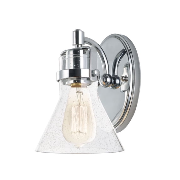 Maxim 26111CDPC 8.5 x 6 in. Seafarer One Light Wall Sconce, Polished Chrome