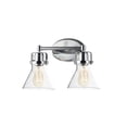 thumbnail image 1 of Maxim 26112CDPC-BUI 10 x 15 in. Seafarer 2-Light Bath Vanity with Bulbs, Polished Chrome, 1 of 5