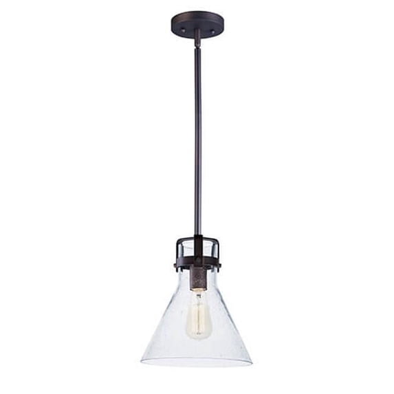 Maxim 26115CDOI-BUI 10 in. Seafarer One-Light Single Pendant Ceiling Light, Oil Rubbed Bronze