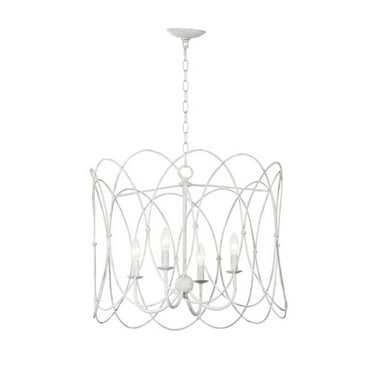 -4 Light Chandelier-19.25 Inches Wide By 18.25 Inches High Maxim Lighting 27594Wwt