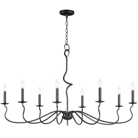 27708BO Maxim Lighting Padrona - 8 Light Chandelier-27.75 Inches Tall and 48.5 Inches Wide     -Traditional Installation