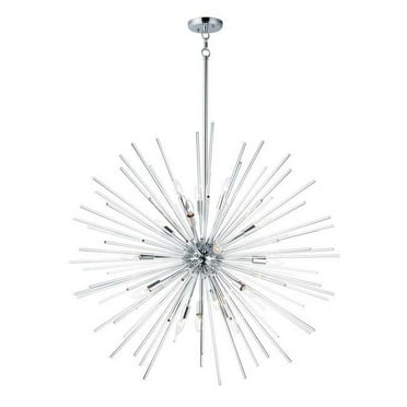 Maxim 28666CLPC Polaris Multi Light Pendant, Polished Chrome