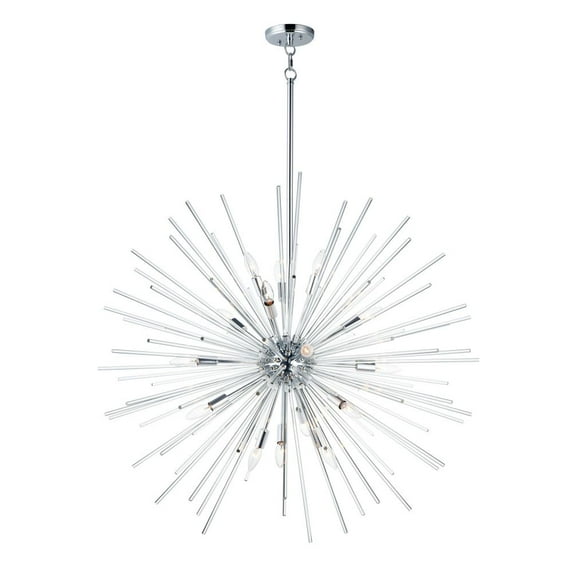 Maxim 28666CLPC Polaris Multi Light Pendant, Polished Chrome