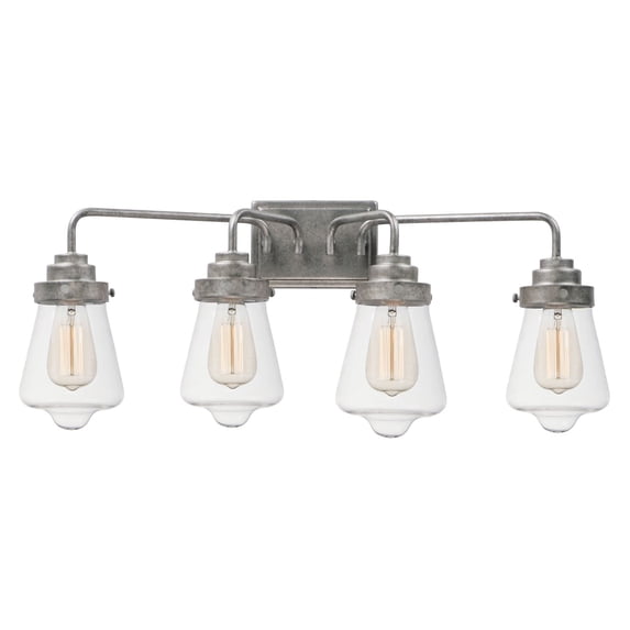 11333CLWZ-Maxim Lighting-Cape Cod-4 Light Bath Vanity-29.5 Inches wide by 13 inches high