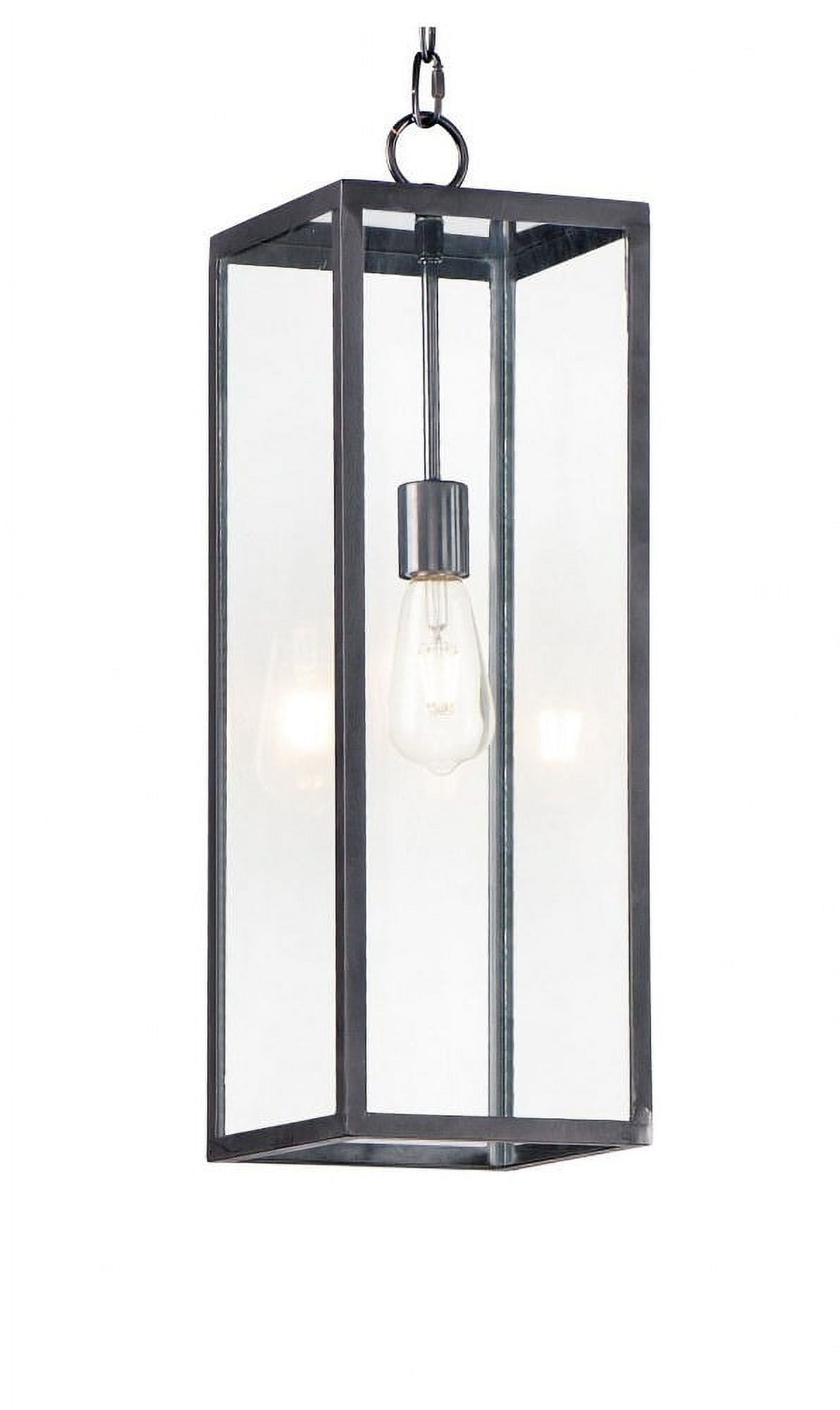 Catalina Dark Bronze Glass Indoor/Outdoor Pendant Light