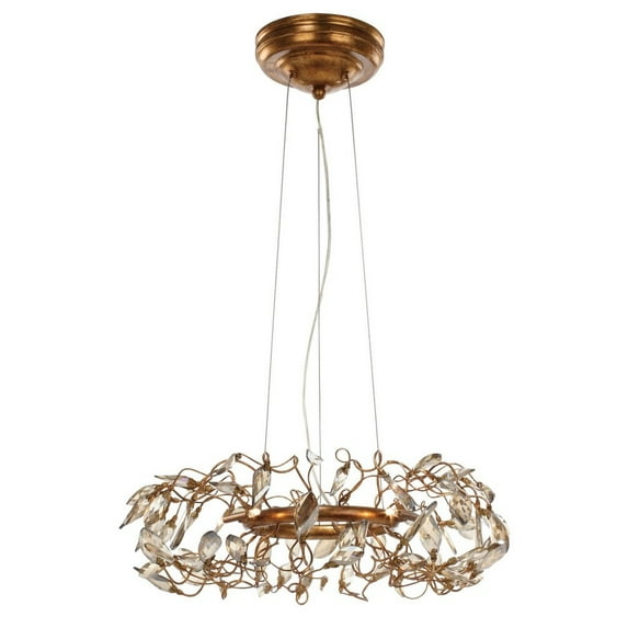 30444CGGL-Maxim Lighting-Crystal Garden-Six Light Pendant-18.25 Inches wide by 6.75 inches high
