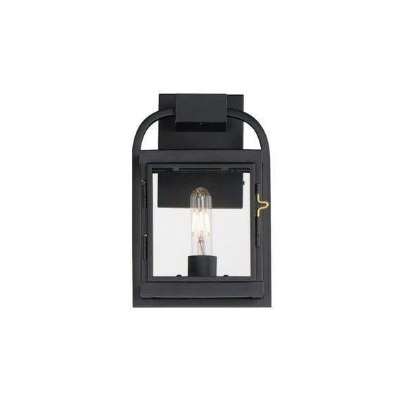 30801CLBK Maxim Lighting Bonham - 1 Light Small Outdoor Wall Sconce-12 Inches Tall and 7.5 Inches Wide