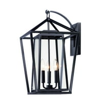 Maxim Lighting - Three Light Outdoor Wall Lantern - Outdoor Wall Mount -