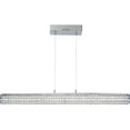 thumbnail image 1 of Maxim 32507 Meteor 36" Led Linear Crystal Chandelier - Chrome, 1 of 5