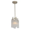 thumbnail image 1 of Maxim 39573WFLGS 11 in. Victoria 1 Light Golden Silver Single Pendant Ceiling Light, 1 of 4