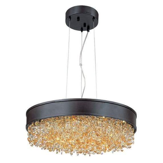 Maxim 39657SHBZ 6.75 in. Mystic 22 Light LED Pendant - Bronze