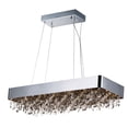 thumbnail image 1 of Maxim 39659MSKPC 32 in. Mystic 22-Light LED Single Pendant Ceiling Light, Polished Chrome, 1 of 6