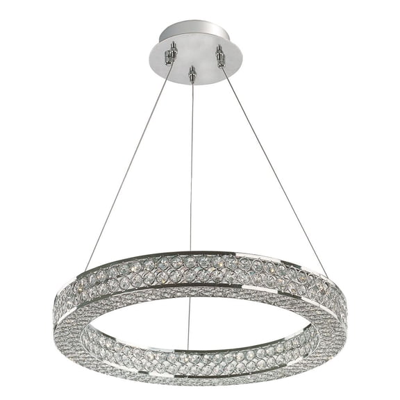 Maxim 39773BCPC 2.25 in. Eternity LED 30 in. Single Pendant - Polished Chrome