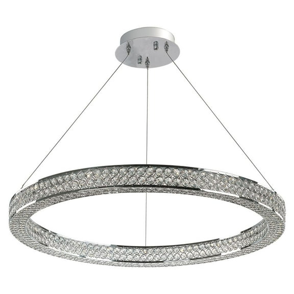 Maxim 39773BCPC 2.25 in. Eternity LED 30 in. Single Pendant - Polished Chrome