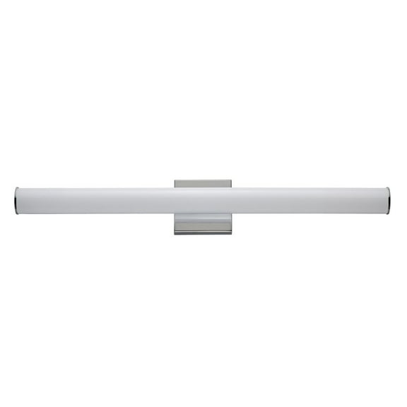 52103PC Maxim Lighting Rail-LED Bath Vanity Light with Tubular White Diffusers-4.75 inches high-Polished Chrome Finish-30 Inch Size