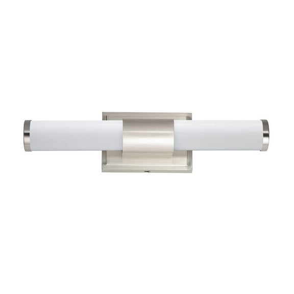 Maxim 52114WTSN 18 in. Optic Satin Nickel LED Bath Vanity Wall Light