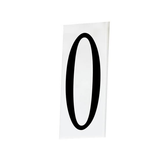 Maxim 53620WT House Number 0 Address-Outdoor Wall Mount, White