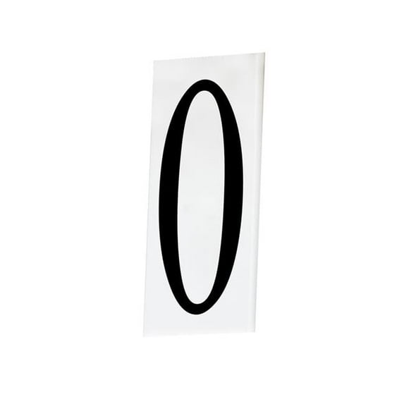 Maxim 53620WT House Number 0 Address-Outdoor Wall Mount, White