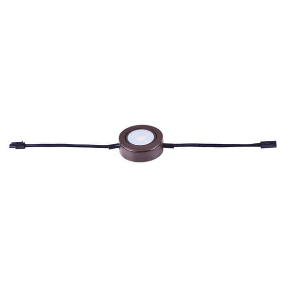 53832BRZ-Maxim Lighting-CounterMax MX-LD-AC-4W 2700K 1 LED Under Cabinet Disc Light-2.75 Inches wide by 2.75 Inches Length-Anodized Bronze Finish