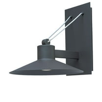 Maxim 54363FTABZ 10.25 in. Civic LED 1 Light Medium Outdoor Wall Lantern - Architectural Bronze