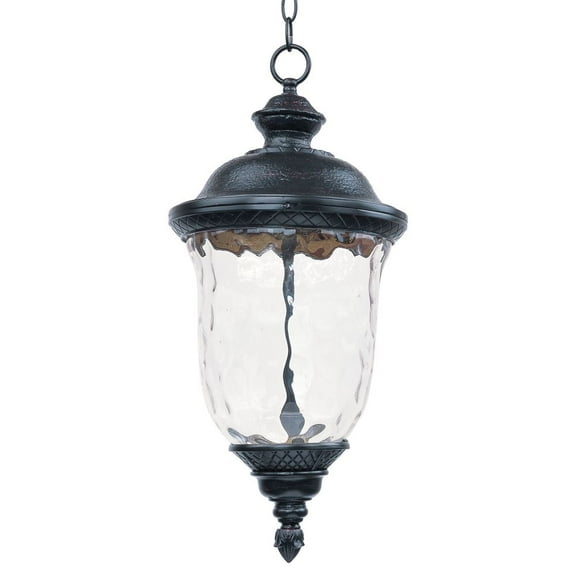 Maxim 55427WGOB 25 in. Carriage House LED Outdoor Hanging Lantern - Oriental Bronze