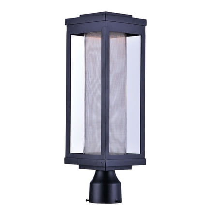 Maxim 55900MSCBK Salon LED 1-Light Outdoor Post, Black