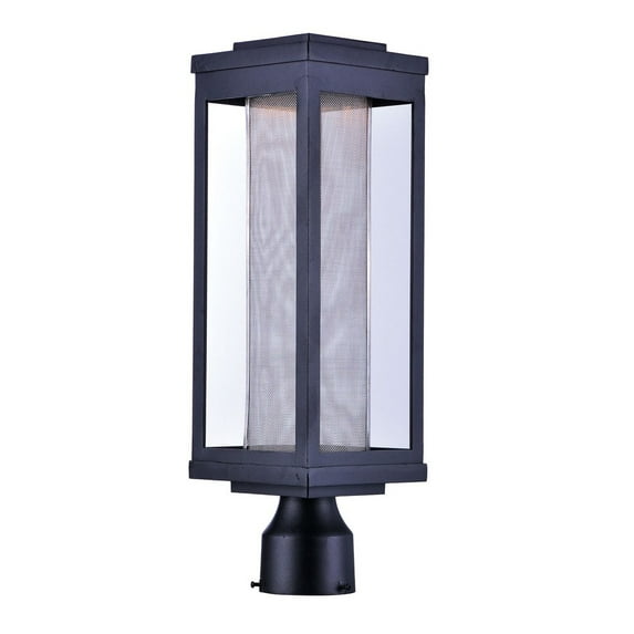 Maxim 55900MSCBK Salon LED 1-Light Outdoor Post, Black