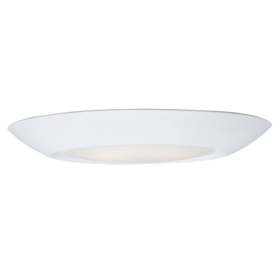 57412WTWT-Maxim Lighting-Diverse - 11W 2700K 1 LED Flush Mount-1.25 Inches Tall and 6 Inches Wide