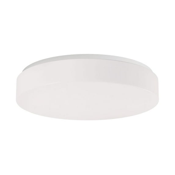 57552WT-Maxim Lighting-Mint - 30W 1 LED Flush Mount-2.25 Inches Tall and 15 Inches Wide