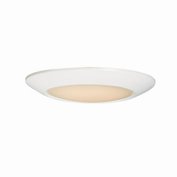 57631WTWT-Maxim Lighting-Diverse Direct-12W 2700K 1 LED Flush Mount in Commodity style-6.25 Inches wide by 1.25 inches high