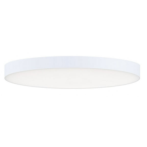 -18W 1 Led Flush Mount-9 Inches Wide By 0.75 Inches High-White Finish Maxim Lighting 57663Wtwt
