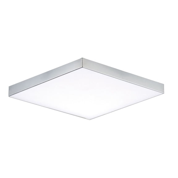 57667WTPC Maxim Lighting Trim-15W 1 LED Flush Mount-6.25 Inches wide by 0.75 inches high-Polished Chrome Finish