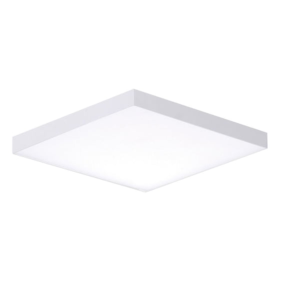57667WTWT Maxim Lighting Trim-15W 1 LED Flush Mount-6.25 Inches wide by 0.75 inches high-White Finish