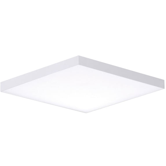 57668WTWT Maxim Lighting Trim-18W 1 LED Flush Mount-8.5 Inches wide by 0.75 inches high-White Finish