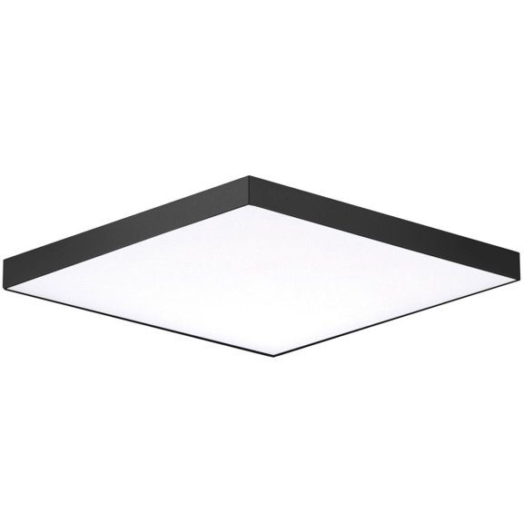 57669WTBK Maxim Lighting Trim-20W 1 LED Flush Mount-10.5 Inches wide by 0.75 inches high-Black Finish