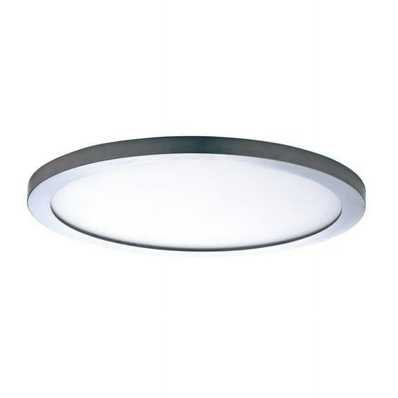 Maxim 57692WTSN 7 in. Chip Satin Nickel LED Flush Mount Ceiling Light