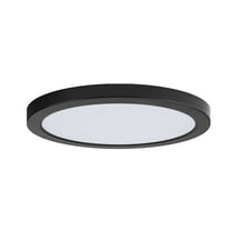 Maxim 57696 Chip 12" Wide Led Flush Mount Ceiling Fixture - Black